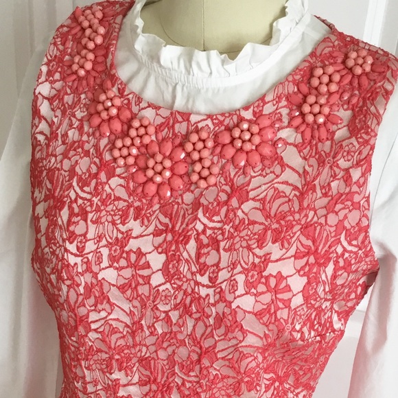 Alisou Amderews Fuschia Night Lace Dress - Picture 3 of 7